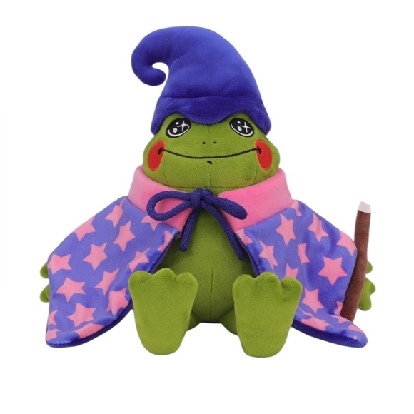 NWT Makeship Little Wizard Frog Plushie - Picture 1 of 9